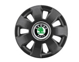 Cumpara ieftin Set 4 Capace Roti pentru Skoda, model Ares Black, R14