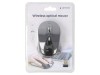 Mouse Optic Wireless Gembird Negru, 6 Butoane, Raza 10m, USB, Buton DPI