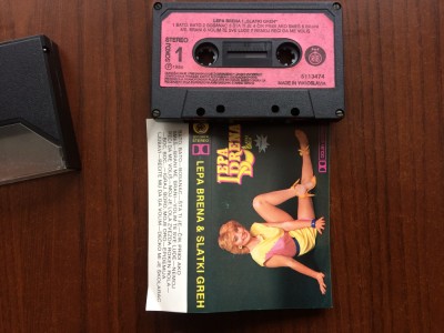 Lepa Brena 1984 album caseta audio muzica populara pop sarbeasca Yugoslavia foto
