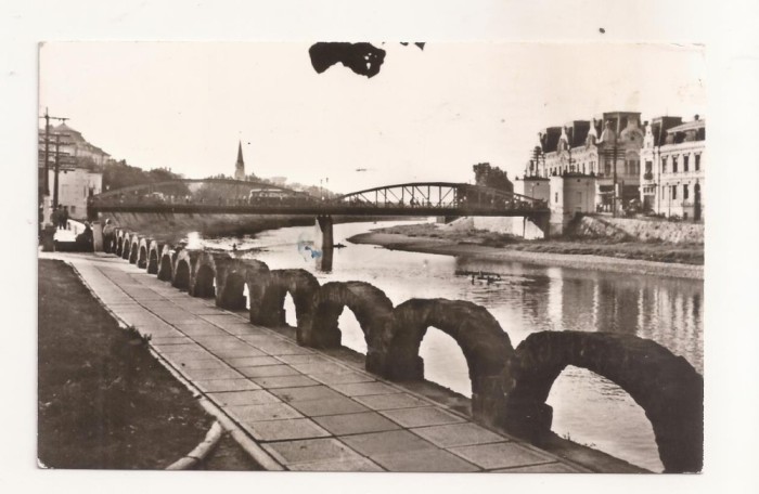 RF71 -Carte Postala- Lugoj, pe malul Timisului, circulata 1967