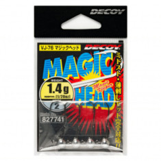 Carlige Decoy Jig Vj-76 Magic Head, Nr. 3 (Marime Carlige: Nr. 3, Greutate jig: 2.5 g)