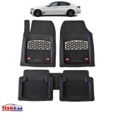 Covorase Auto TeamCar&reg; Tip Tavita Compatibile BMW Seria 5 G30 Sedan (2017&ndash;2023) , Silver, Cauciuc