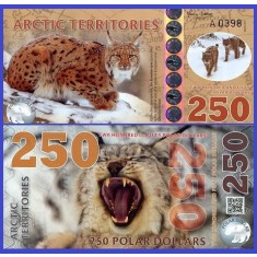 Antarctica 2017 - 250 dollars, necirculata