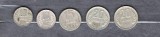 URSS (RUSIA) - LOT 5 MONEDE 10, 15, 20 COPEICI, ANI DIFERITI (11)
