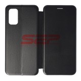Husa Flip Round Samsung Galaxy A32 5G, Black, Protectie Completa