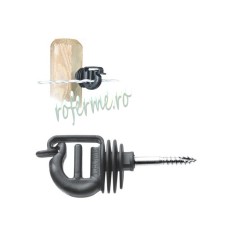 Izolatori speciali pentru gard electric, cu blocaj x 25 buc