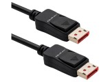 Cablu DisplayPort 2.1, 0,5 m, ecranat, negru