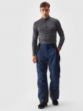 Pantaloni de schi cu bretele membrana 5000 pentru bărbați - bleumarin, 4F Sportswear