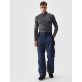Pantaloni de schi cu bretele membrana 5000 pentru bărbați - bleumarin