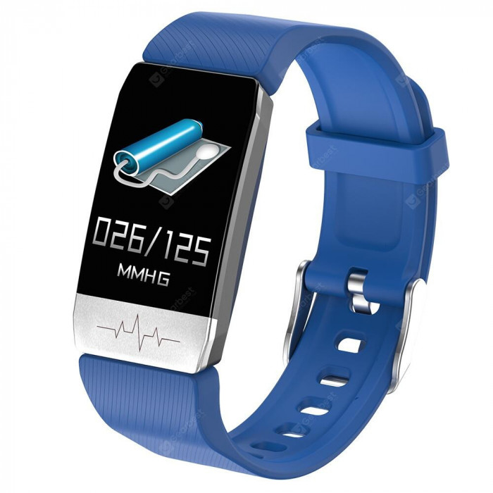 SMARTECH SmartWatch tip Bratara cu Notificari, ECG, Ritm cardiac, Nivel oxigen din sange, Tensiune arteriala, Temperatura corporala S473