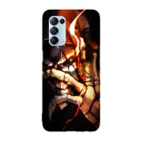 Husa compatibila cu Oppo A55, Viceversa, model Overlord Manga, Silicon, TPU, Transparent, Carcasa