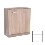 Cumpara ieftin Comodă Miami cu 2 uși 80x92 cm stejar Sonoma-stejar York