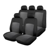 Huse Scaun Auto, 9 piese, universale, culoare Gri-Negru