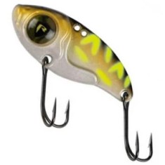 Cicada Fox Rage Big Eye Blade, 8g, 4cm, UV Black &amp; Gold