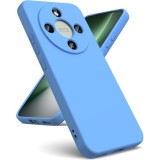 Husa Compatibila cu HONOR Magic 8 Lite, TPU Albastru, Slim Soft Touch, Anti-Soc, ALC Mobile