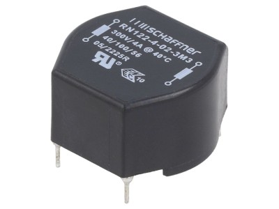 Inductor bobinat THT 3,3mH 4A foto