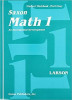 Saxon Math 1: Student Workbook Set First Edition