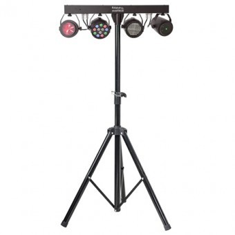 SET 4 LUMINI CU TREPIED SI TELECOMANDA foto