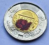 118. Moneda Canada 2 dollars 2018 (Centenary of the end of the First World War - Colourized), America de Nord