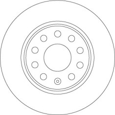 TRW DF6952 Disc frana foto