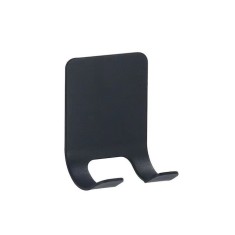 Suport universal de perete, din inox, 6x4.5cm, negru