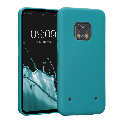 Husa Kwmobile pentru Nokia XR20, Silicon, Verde, 57532.57 foto