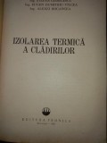 Izolarea termica a cladirilor St. Georgescu E. Dumitrescu-Vilcea Al. Bocancea