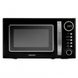 Cuptor cu microunde Daewoo KOR-6S2BK-1, 20 L, 700 W, display LED, 8 programe, 10 niveluri de putere, Negru