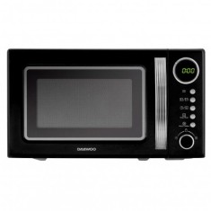 Cuptor cu microunde Daewoo KOR-6S2BK-1, 20 L, 700 W, display LED, 8 programe, 10 niveluri de putere, Negru