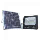 Reflector LED cu incarcare solara, 20 W, 6000 K, 1650 lm, acumulator 1000 mAh, lumina alb rece, General