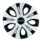Set 4 Capace Roti Top Gri-Negru R16, Compatibil Cu Smart