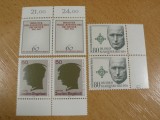 Germania Berlin Vest Filarmonica Ringelnatz Erich Klausener Perechi MNH Lot 6 Marci -A771