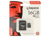 Card de memorie industrială microSD Kingston 16GB SDCIT2, viteză 100MB/s