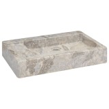 Cumpara ieftin Chiuvetă, gri, 58x39x10 cm, marmură