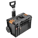Cutie modulara pe roti pentru scule, cu maner telescopic, NEO TOOLS