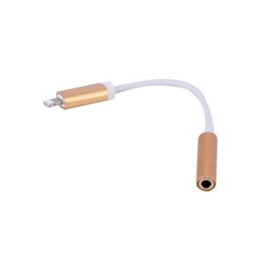 Cablu USB auxiliar, la Jack 3,5 mama, compatibil cu iPhone, 196852 foto