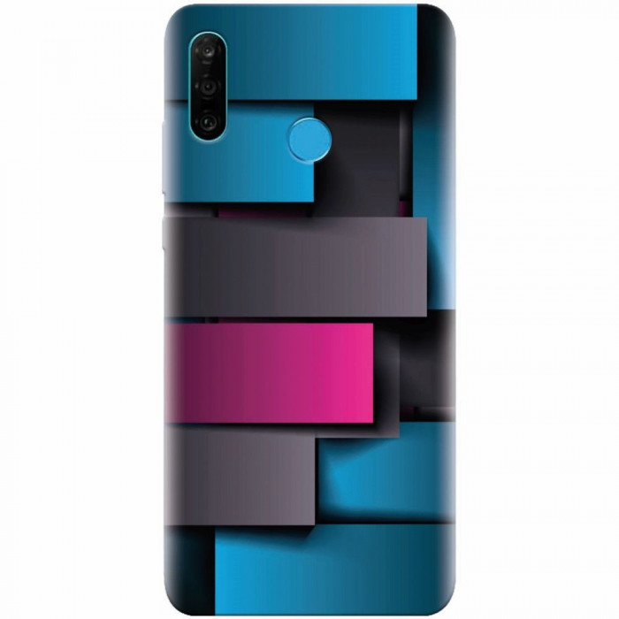 Husa silicon pentru Huawei P30 Lite, Cool Abstract