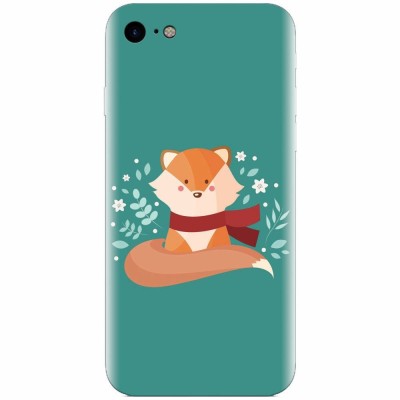 Husa silicon pentru Apple Iphone 6 / 6S, Winter Fox foto