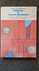 PROBLEME DE ANALIZA MATEMATICA - Cristian Moanta foto