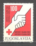 Iugoslavia.1982 Marci de binefacere-Crucea Rosie SI.443