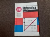 MATEMATICA MANUAL PENTRU CLASA A VIII A IOAN CRACIUNEL,NICOLAE GHICIU 1994
