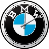 Ceas de perete BMW-Logo- &Oslash;31 cm, Nostalgic Art Merchandising