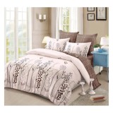 Cumpara ieftin Lenjerie de Pat Bumbac Finet 6 Piese cu Elastic - CPL201