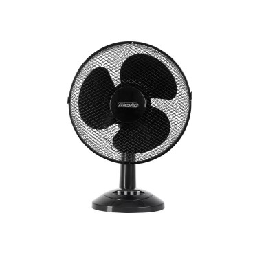 Ventilator de masa, 70W, unghi reglabil, 3 trepte de viteza, diametru 30 cm, negru foto