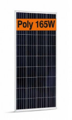 Panouri solare fotovoltaice 165W NOI pt.12V optional regulator controler solar foto