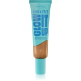Rimmel Kind &amp; Free Glow It Up machiaj ușor de hidratare culoare 410 Latte 30 ml