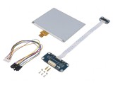 Afişaj: e-h&acirc;rtie 5,83&quot; 648x480 Dim: 125,4x99,5x1,18mm 3,3&divide;5VDC, 14597