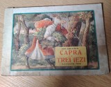 CAPRA CU TREI IEZI de ION CREANGA, ILUSTRATII de DEM 16 pagini fără text