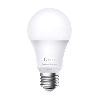 Bec smart Wi-Fi, lumina naturala 4000K ajustabila, 806 lm, E27 - TP-Link Tapo TapoL520E foto