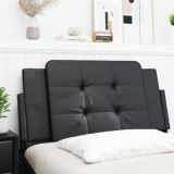 Perna pentru tablie pat, negru, 100 cm, piele artificiala GartenMobel Dekor, vidaXL